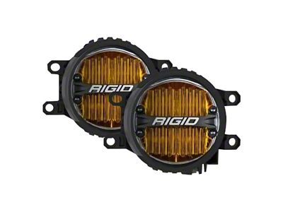 Rigid Industries 360-Series PRO SAE Fog Light Kit; Yellow (14-21 Tundra)