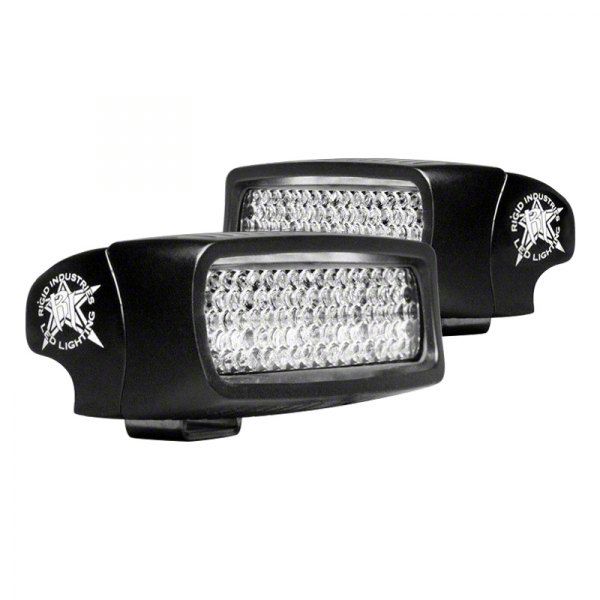 Rigid Industries Rigid SR-Q Back Up Light Kit - Flood Diffused / Flush / Pair (RIG980033)