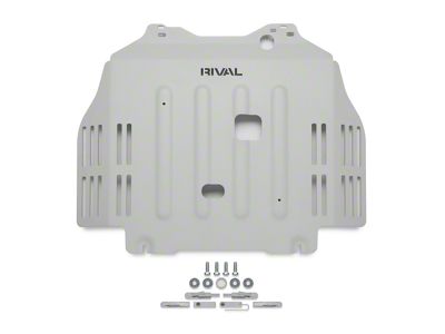 RIVAL 4x4 Aluminum Transmission Catalytic Converter Skid Plate (25-26 4Runner, Excluding Hybrid)