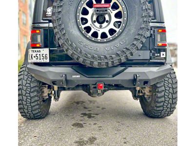 RIVAL 4x4 Stubby Aluminum Rear Bumper (18-25 Jeep Wrangler JL)