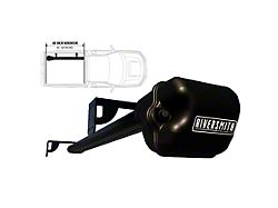 Riversmith 2-Banger ShortCut River Quiver with Truck Bed Mount; Black (20-25 Jeep Gladiator JT)