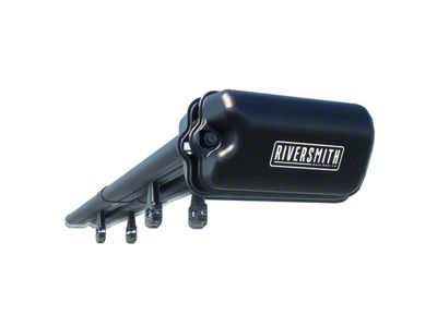 Riversmith 4-Banger Standard River Quiver with Standard Mount; 10-Feet x 4-Inches; Black (Universal; Some Adaptation May Be Required)