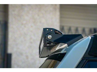 Road Armor A-Pillar Light Mounts; Textured Black (21-25 Bronco)