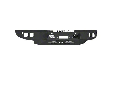 Road Armor Stealth Base Winch Front Bumper; Textured Black (21-25 Bronco, Excluding Raptor)