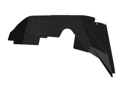 Road Armor Stealth Front Fender Liners; Black Steel (20-25 Jeep Gladiator JT)