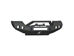 Road Armor Stealth Full Width Winch Front Bumper with Sheetmetal Bar Guard; Textured Black (20-25 Jeep Gladiator JT Launch Edition, Mojave, Rubicon)
