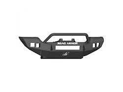 Road Armor Stealth Full Width Winch Front Bumper with Pre-Runner Guard; Textured Black (20-25 Jeep Gladiator JT, Excluding Launch Edition, Mojave & Rubicon)