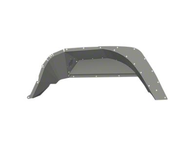 Road Armor Stealth Rear Fender Liners; Raw Steel (20-25 Jeep Gladiator JT)