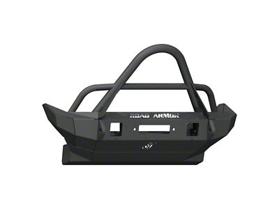 Road Armor Stealth Winch Mid-Width Front Bumper with Stinger Guard; Textured Black (20-25 Jeep Gladiator JT)