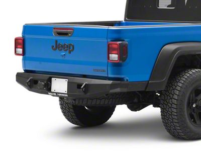 Road Armor Stealth Winch Rear Bumper; Textured Black (20-25 Jeep Gladiator JT)