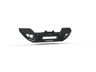 Road Armor IDENTITY Front Bumper; Textured Black (18-25 Jeep Wrangler JL Rubicon)