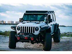 Road Armor Modular Roof Rack; Textured Black (18-26 Jeep Wrangler JL 4-Door)