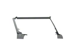 Road Armor Stealth A-Pillar 50-Inch Light Arch Bracket; Textured Black (18-25 Jeep Wrangler JL, Excluding 4xe)