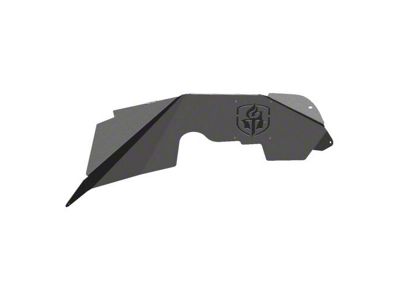 Road Armor Stealth Front Fender Liners; Raw Steel (07-18 Jeep Wrangler JK)