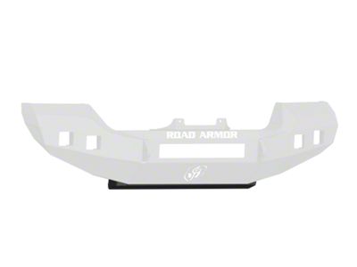 Road Armor Skid Plate for Stealth Full Width Front Bumper; Textured Black (18-25 Jeep Wrangler JL)
