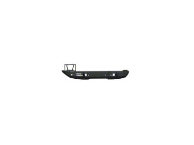 Road Armor Stealth Mid-Width Rear Bumper; Textured Black (18-25 Jeep Wrangler JL)