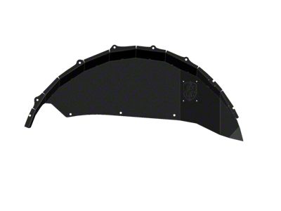 Road Armor Stealth Rear Fender Liners; Black Steel (18-25 Jeep Wrangler JL)