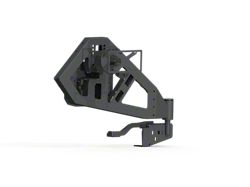 Road Armor Stealth Rear Tire Carrier Assembly; Textured Black (18-25 Jeep Wrangler JL)