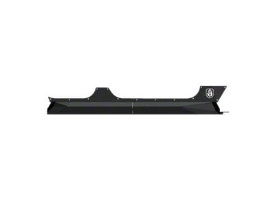 Road Armor Stealth Rocker Body Armor Rocker Panels; Textured Black (07-18 Jeep Wrangler JK 4-Door)