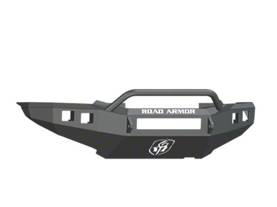 Road Armor Stealth Non-Winch Front Bumper with Pre-Runner Guard; Satin Black (12-15 Tacoma)