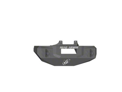 Road Armor Stealth Stubby Front Bumper; Satin Black (07-18 Jeep Wrangler JK)