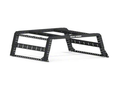 Road Armor TRECK Overland Adjustable Bed Rack System; Textured Black (05-23 Tacoma)