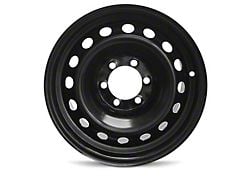Hole Replica Steel Black 6-Lug Wheel; 17x7; 14mm Offset (25-26 4Runner)