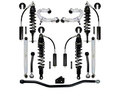 Rock Krawler 3-Inch X Factor Pro Series Coil-Over Suspension Lift System; Stage 1 (21-25 Bronco, Excluding Raptor)