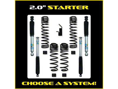 Rock Krawler 2-Inch Starter Suspension Lift Kit (04-06 Jeep Wrangler TJ Unlimited)