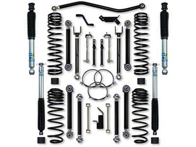 Rock Krawler 2-Inch X-Factor Short Arm Suspension Lift Kit with Shocks (04-06 Jeep Wrangler TJ Unlimited)