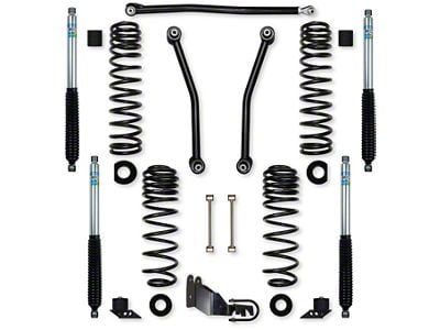 Rock Krawler 2.50-Inch Adventure Series Mid-Arm Suspension Lift System with Bilstein 5100 Shocks (21-25 Jeep Wrangler JL 4xe)
