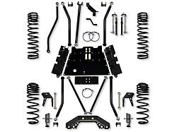 Rock Krawler 3.50-Inch X-Factor X2 Flat Belly 5-Inch Stretch Long Arm Suspension Lift Kit (97-06 Jeep Wrangler TJ, Excluding Unlimited)