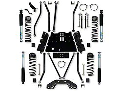 Rock Krawler 3.50-Inch X-Factor X2 Flat Belly Long Arm Suspension Lift Kit with Shocks (97-06 Jeep Wrangler TJ, Excluding Unlimited)