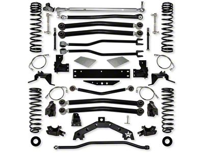 Rock Krawler 4.50-Inch Adventure X Long-Arm Suspension Lift Kit (07-18 Jeep Wrangler JK 4-Door)