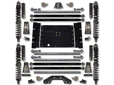 Rock Krawler 4.50-Inch Trail Runner Stage 1 Long Arm Suspension Lift Kit with Coil-Overs (87-95 Jeep Wrangler YJ)