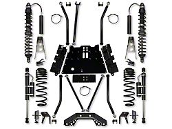 Rock Krawler 4.50-Inch X-Factor X2 Flat Belly 4-Inch Stretch Long Arm Suspension Lift Kit with Coil-Overs (04-06 Jeep Wrangler TJ Unlimited)