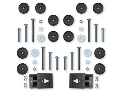 Rock Krawler Front and Rear Bump Stop Kit for 2.50 to 4.50-Inch Lift (18-25 Jeep Wrangler JL)