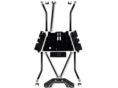 Rock Krawler X-Factor X2 Flat Belly Long Arm Upgrade (97-06 Jeep Wrangler TJ)