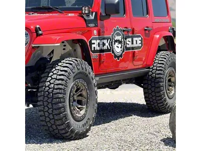Rock-Slide Engineering 3rd Gen Step Sliders (18-23 Jeep Wrangler JL 4-Door)