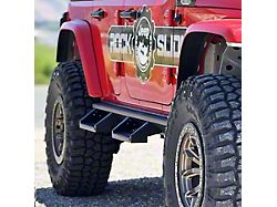 Rock-Slide Engineering 4-Inch Removable Drop Step for Deluxe Rock Rails (18-26 Jeep Wrangler JL w/ Deluxe Rock Rails)