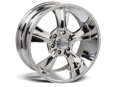 Rocket Racing Wheels Booster 6 Chrome 6-Lug Wheel; 20x9; 0mm Offset (22-25 Bronco Raptor)
