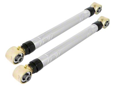 RockJock Johnny Joint RockNut Adjustable Rear Lower Control Arms; Billet Aluminum (21-25 Bronco)