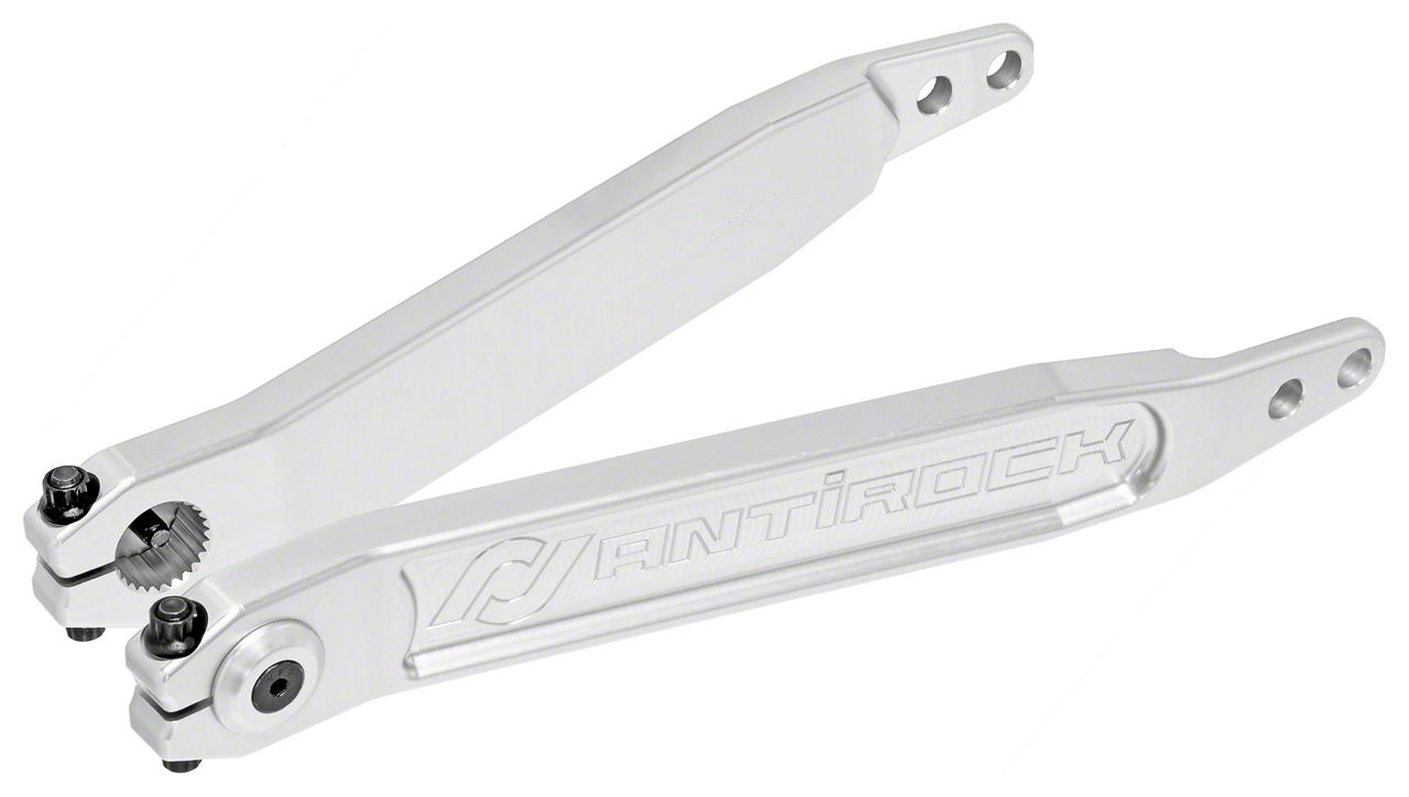 RockJock Jeep Gladiator Antirock Aluminum Front Sway Bar Arms RJ202011101 (2024 Jeep