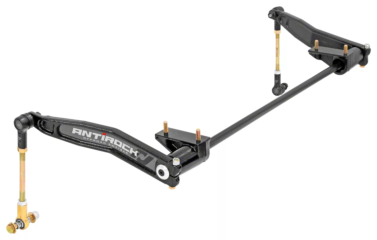 RockJock Jeep Gladiator Antirock Front Sway Bar Kit with Arms
