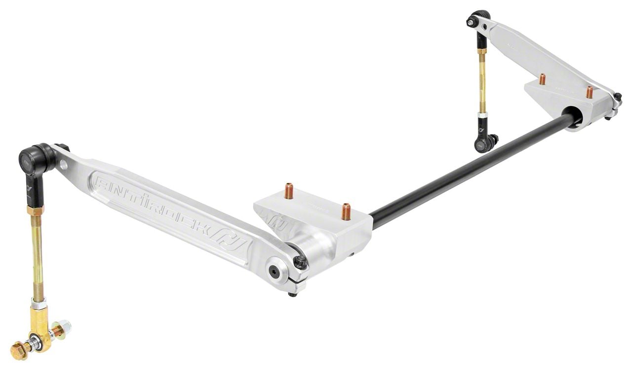 RockJock Jeep Gladiator Antirock Front Sway Bar Kit with Billet Aluminum Arms and Aluminum Brackets; 0.85-Inch Bar RJ-246101-103 (20-25 Jeep Gladiator JT) - Free Shipping RockJock Jeep Gladiator Antirock Front Sway Bar Kit with Billet Aluminum Arms and Aluminum Brackets; 0.85-Inch Bar RJ-246101-103 (20-25 Jeep Gladiator JT) - Free Shipping