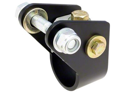 RockJock Currectlync Steering Stabilizer Shock Tie Rod Clamp (20-25 Jeep Gladiator JT)