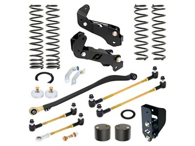 RockJock 3.50-Inch Driver Suspension Lift Kit (21-25 Jeep Wrangler JL Rubicon 392)