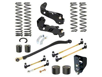 RockJock 3.50-Inch Driver Suspension Lift Kit (21-25 Jeep Wrangler JL 4xe)