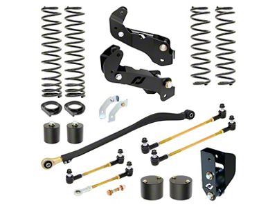 RockJock 3.50-Inch Driver Suspension Lift Kit (18-25 3.6L Jeep Wrangler JL)