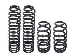 RockJock 4-Inch Front and Rear Lift Coil Springs (97-06 Jeep Wrangler TJ)